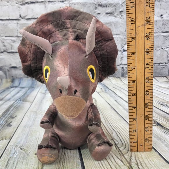 Jurassic World Triceratops Plush Dinosaur Kohl’s Cares Stuffed Animal Toy 12" - Picture 5 of 7